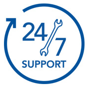 24/7 Support Center