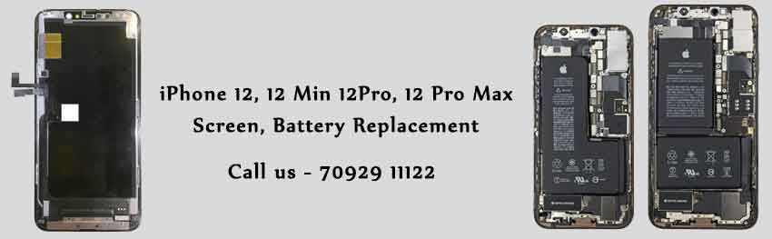 iPhone 12 Screen, Display, Battery Replacement